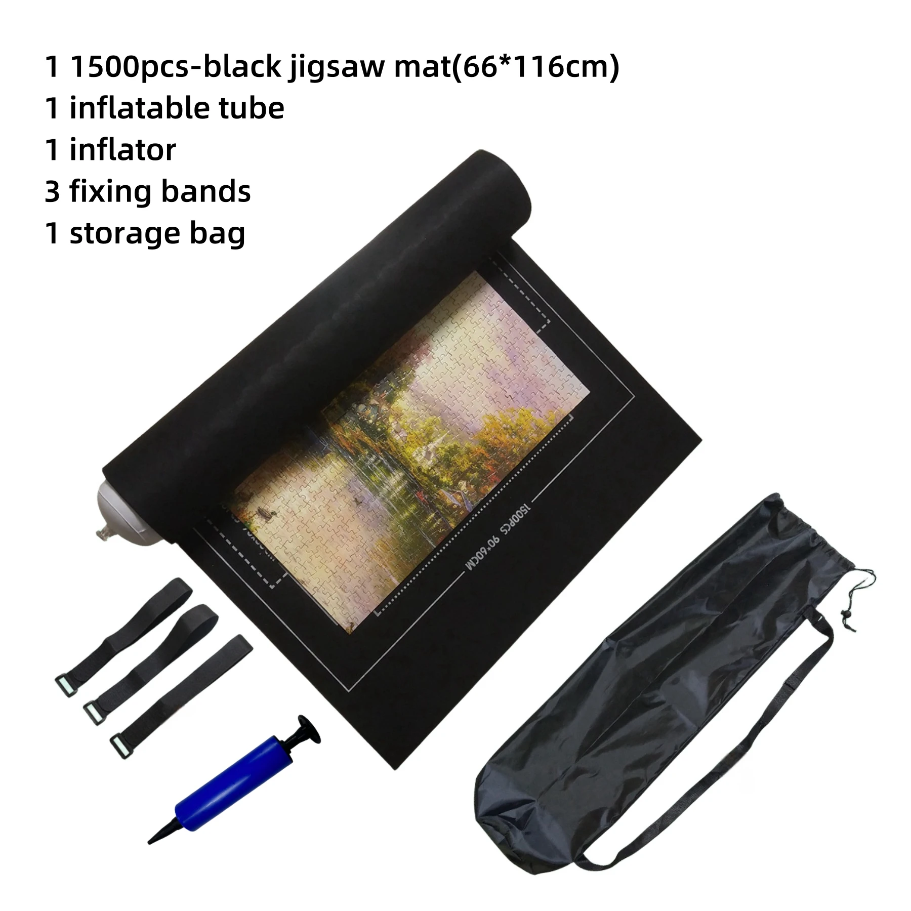 MaxRenard Portable Puzzle Mat and Board for Large Jigsaw Storage and Organization