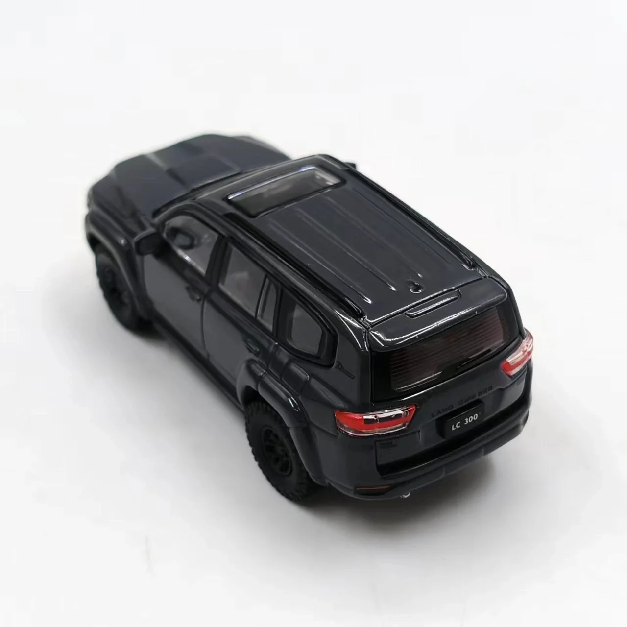MASDI 1/64 LC300 블랙 & 그레이 킹콩 랜드 크루저 오프로드 합금 자동차 모델