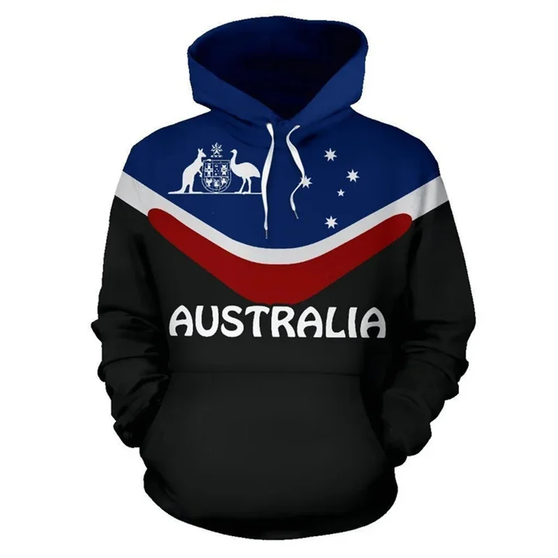 thumbnail image 1 of Novedades en sudaderas y sudaderas Sudadera con capucha aborigen de Australia Sudadera con capucha con estampado 3D para hombres Abrigo tipo jersey Ropa de moda genial para niños, 1 of 5