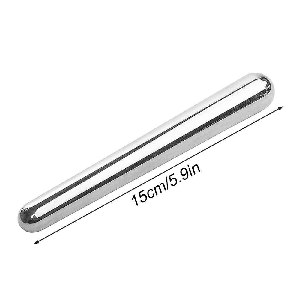Stainless Steel Face Massage Stick Guasha Massage Wand Acupressure Massage Tools Deep Soft Tissue Myofascial Release Relief Pain