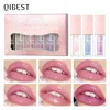 6pcs Liquid Eyeshadow Set - Super Shiny, Metallic & Glitter Finishes in White, Pink, Nude, Golden - Brightening Eye Makeup Stick 1