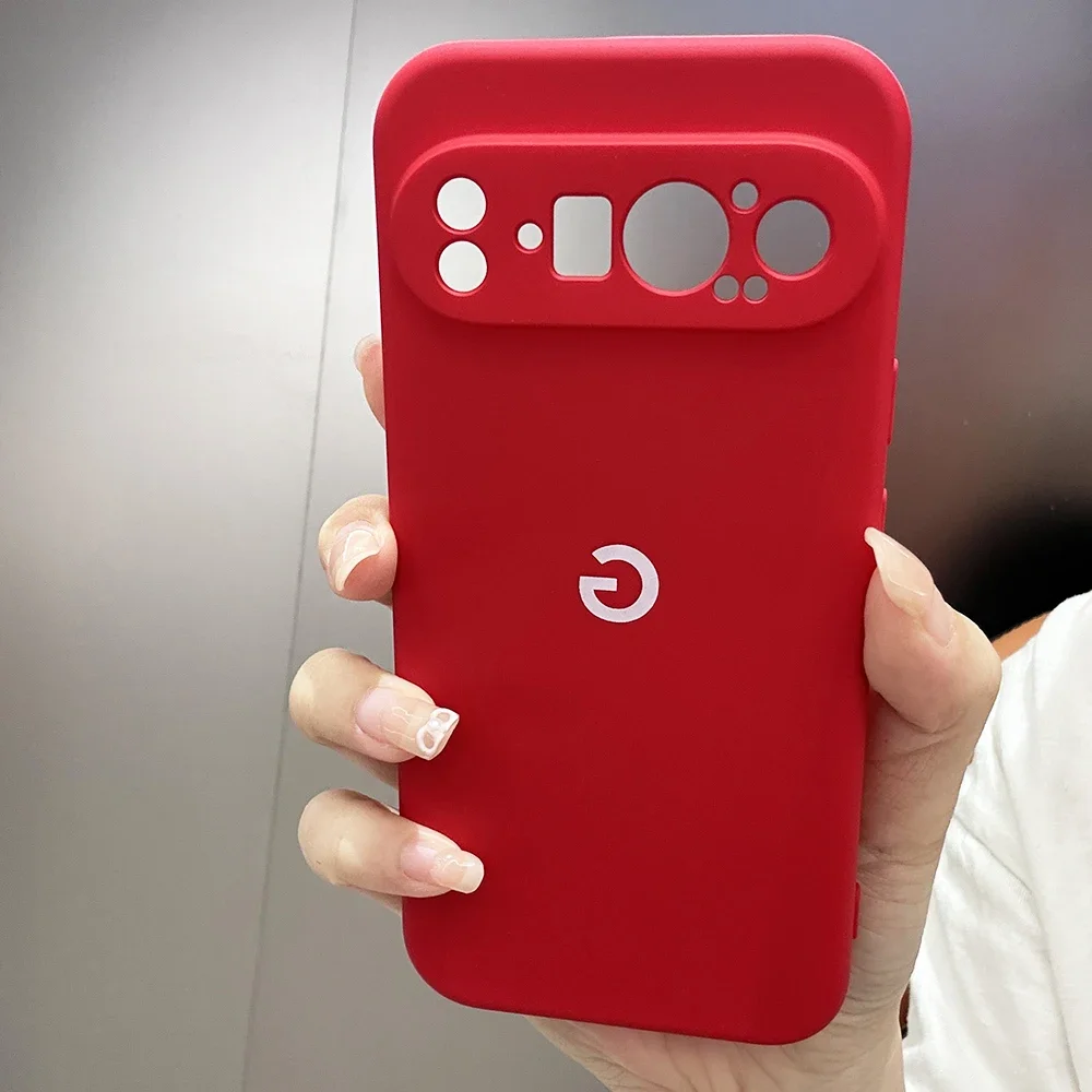 Liquid Silicone Shockproof Plain Case - Soft Protective Cover