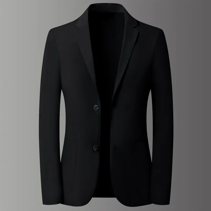 Men Suits Jackets Men Lightweight Suit Sun Protection Clothing Spring Summer Thin Mens Blazer Ice Silk Jacket Smart Casual Male Suit Coat