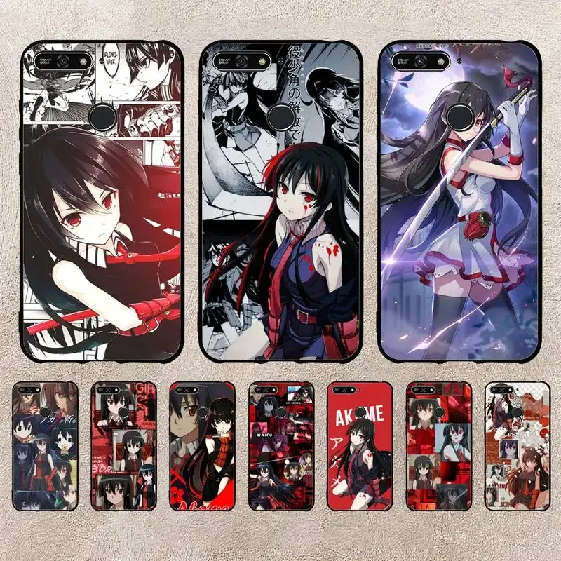 

Akame Ga Kill Phone Case For Xiaomi 11 10 12Spro A2 A2lite A1 9 9SE 8Lite 8explorer F1 Poco 12S Ultra Cover