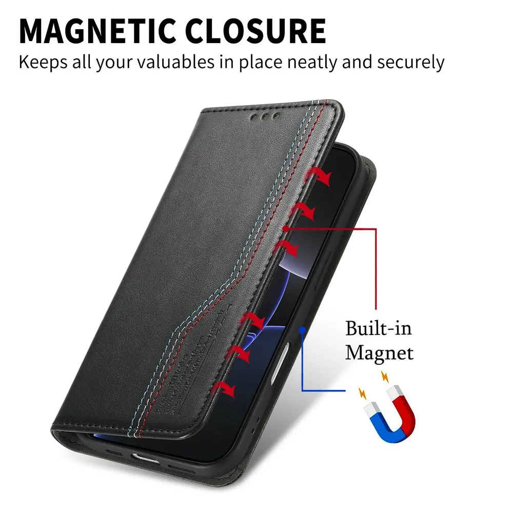 Premium Flip Cover: Luxury Case for Motorola Edge & Stylus Series