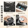 SUS304 stainless steel Feiyu Waterfall  large vegetable household handmade kitchen sink Left Side Drainage 5