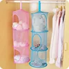 Hanging Storage Net Socks Underwear Drying Hanger Kids Toy Organizer Bag Bedroom Wall Door Closet Clothes Sundaries Storage Net 4