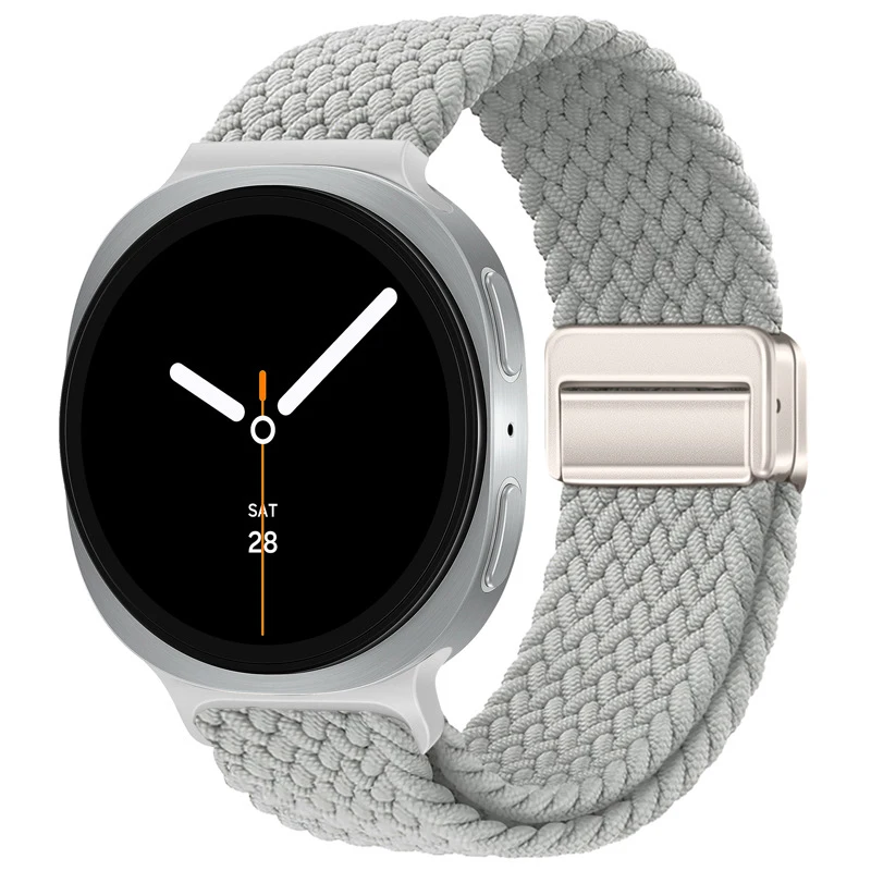 Magnetic Nylon Weave Strap Bracelet