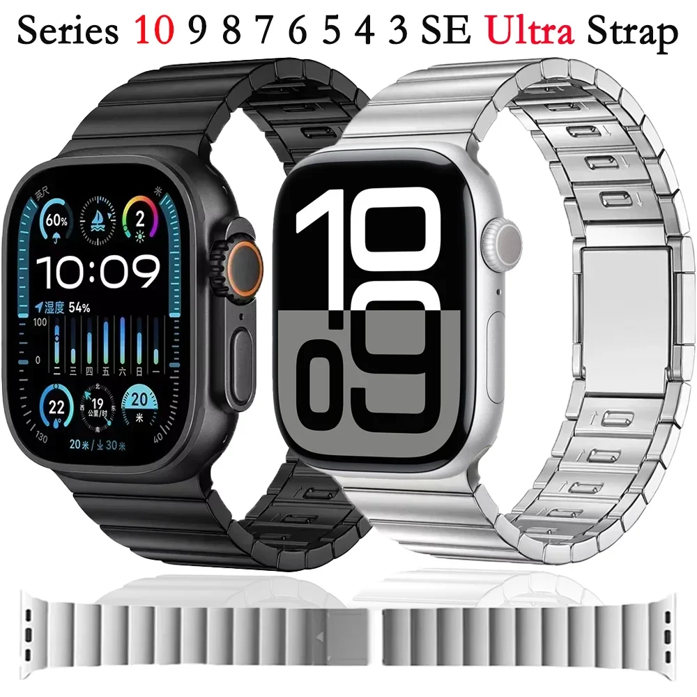 Magnetic Quick-Release Metal Strap