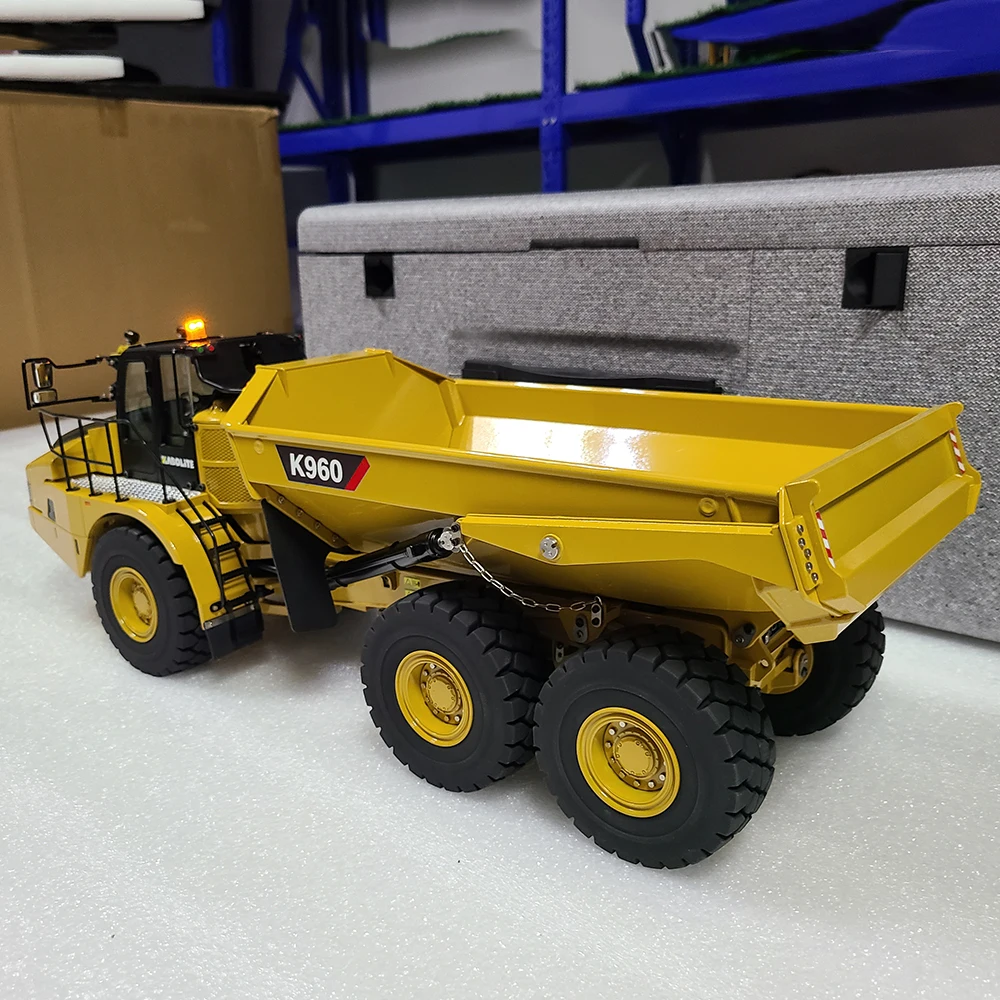 Sedcd5fd733e04ba8ac7ac9c4acecdbfbR KABOLITE RC 1/18 K966 ładowarka 336GC koparka hydrauliczna K960 ciężarówka hydrauliczna zabawki dla chłopca modelu maszyn budowlanych