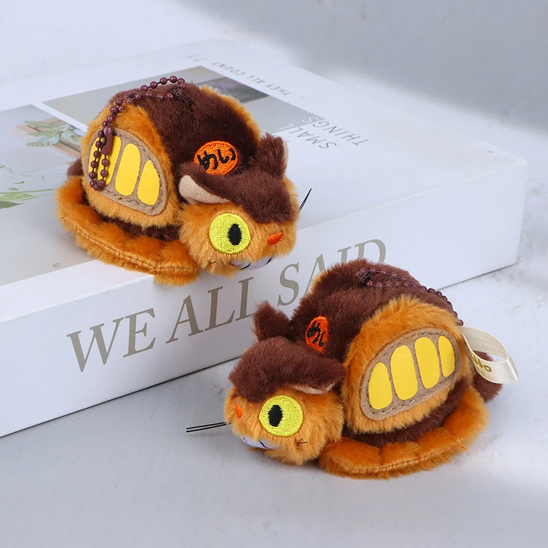 

Cute Cartoon Animation Bus cat Doll Soft Plush Animal Toys Stuffed Totoro Kawaii Gift Toys For Children