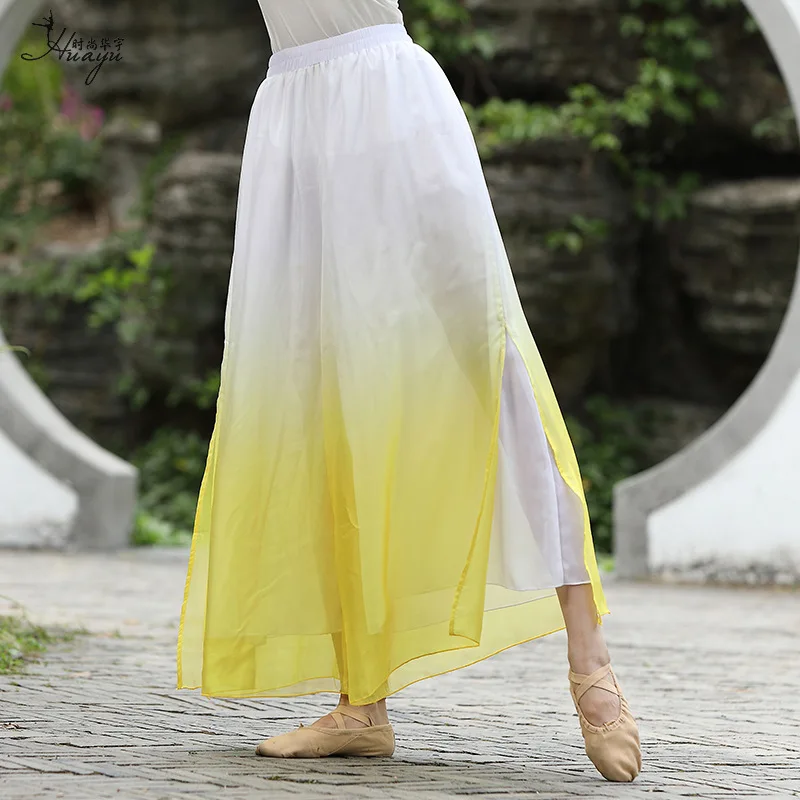1pcs/lot woman chinese folk dancing loose wide leg pants classic fashion