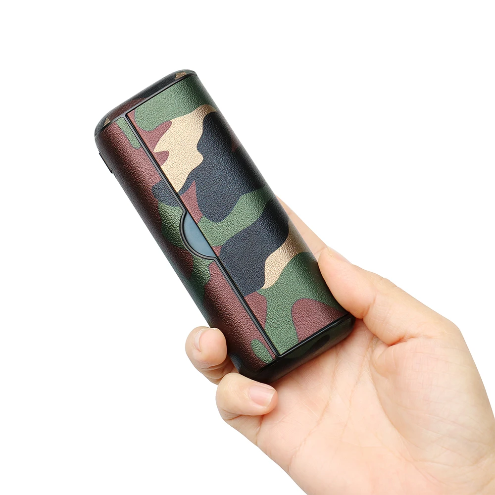 New Camouflage Leather Case for IQOS Iluma Prime Cover Bag Cases Holder Pouch Protective Accessories