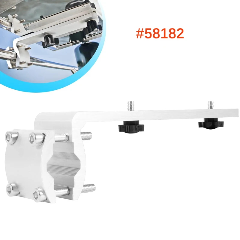 

Kuuma 58182 Show N' Go Grill Rail Mount Bracket for Any Kuuma-Style BBQ Grill Replacemen,Boat Marine Accessories