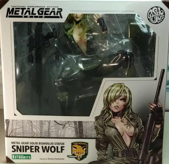 Kotobukiya Sniper Wolf Modelo, MGS, Metal Gear, Modelos Sólidos