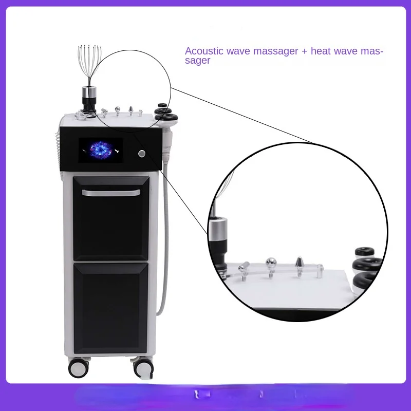 

Vertical Sonic Massage Instrument Meridian Physiotherapy Apparatus Heat Wave Instrument Scraping Firming Shaping Beauty Salon