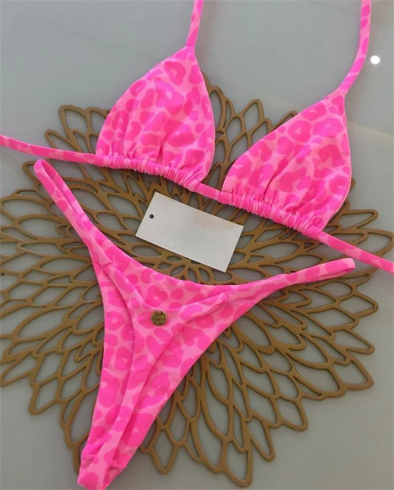 NEW Brazilian Bikini Set Sexy Push Up Swimwear Women's Swimsuit Bathing Suits Swimming Suit For Women Maillot De Bain E045