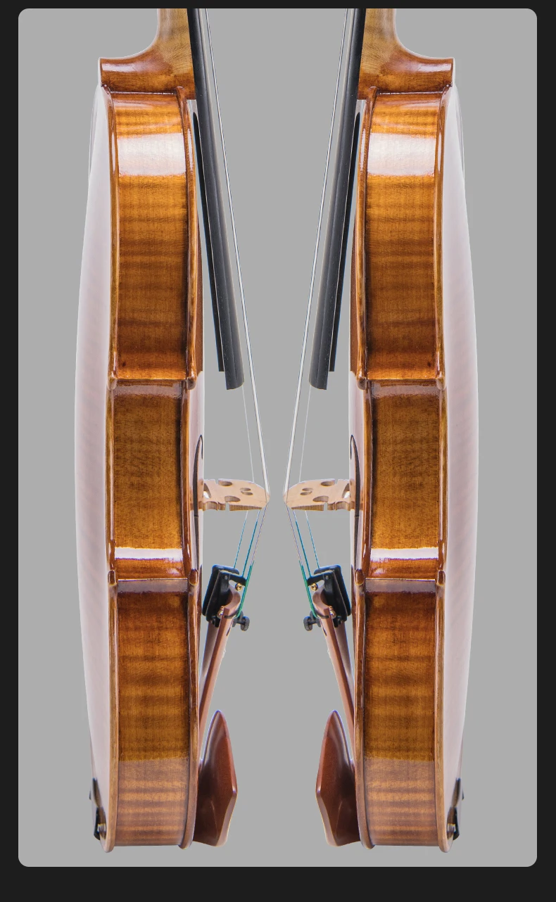 Stradivari Breuning 1716 Violines European Spruce Handmade Violin