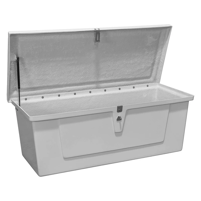 Heavy Duty Boat Fiberglass Marine Pontoon Dock Storage Box Fiberglass Marine Pontoon Dock Storage Box