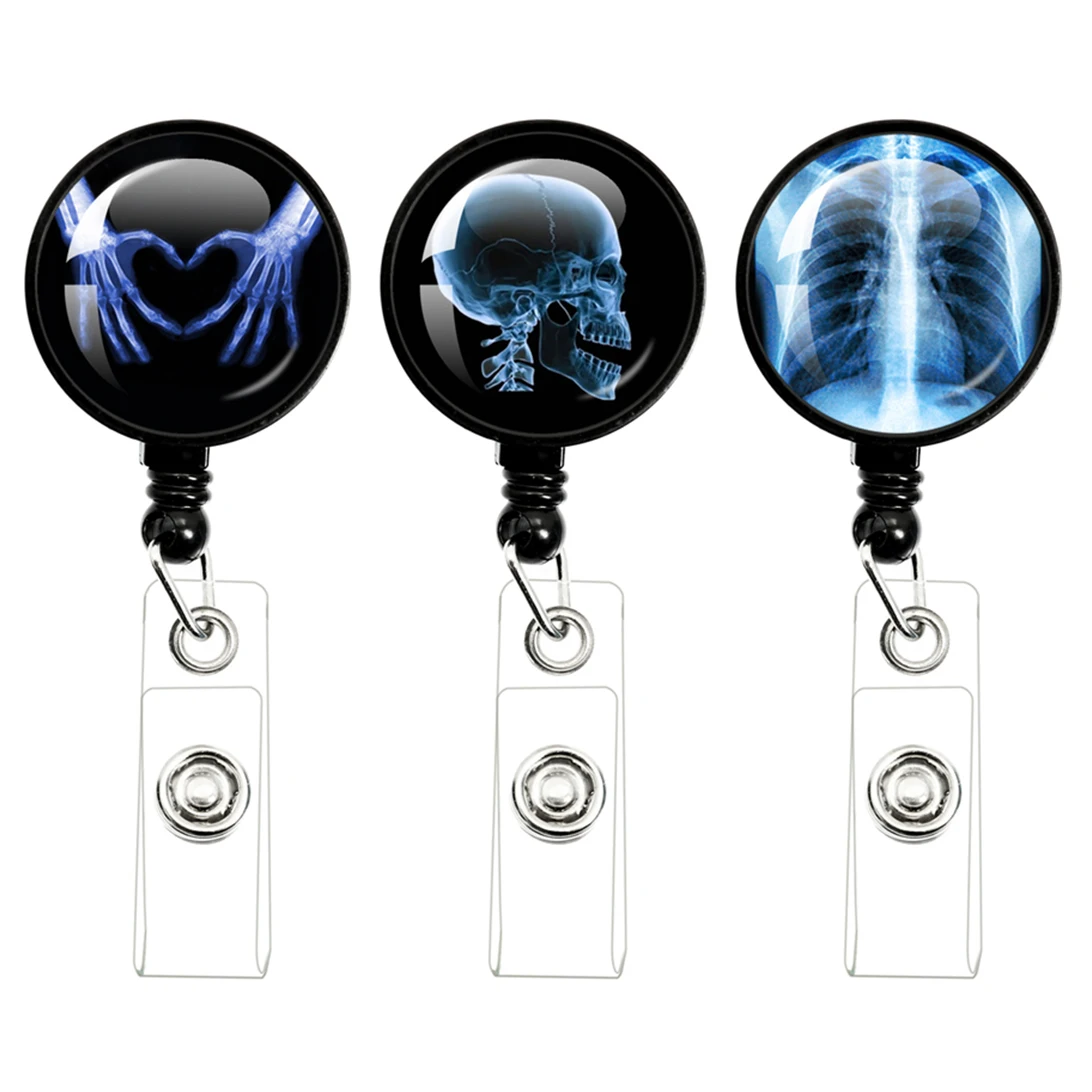CreativeRetractableXRayBadgeReelRadiologyBadgeReelHolderBadge