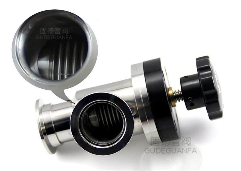 

Manual High Vacuum Flapper Valve GDJ-16 GDJ-25 GDJ-40 GDJ-50 KF Vacuum Valve Angle Valve