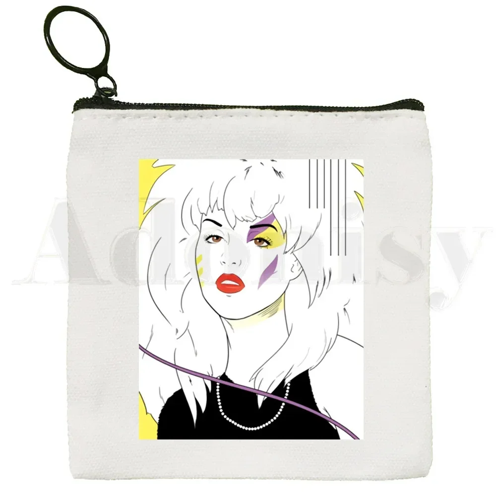 Jem And The Holograms Coin Purse Storage Card Key Bag Coin Clutch Zipper Key Bag coin purse coin wallet