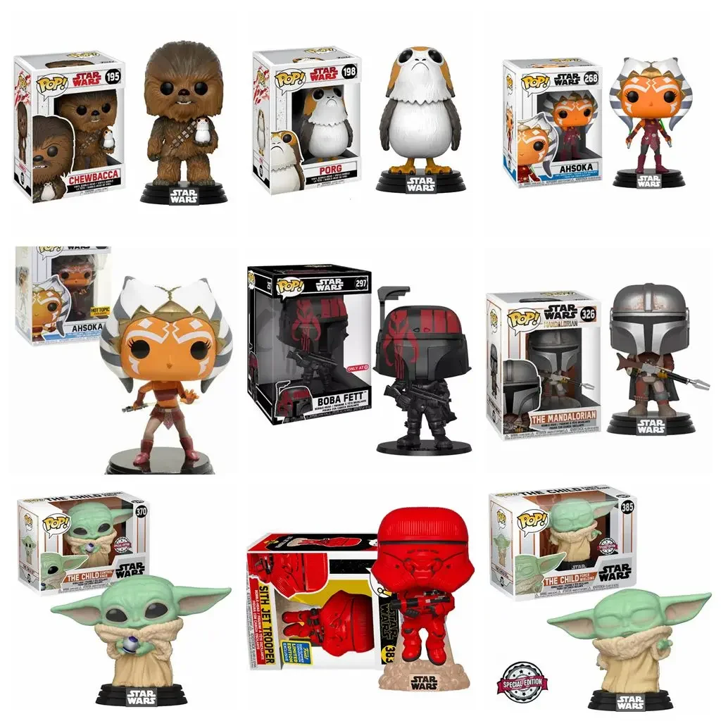 Funko Star Wars General Grievous 129 # Queen Amidala The Mandalorian 29 # Figure Toys Darth Vader Luke Skywalker Leia Action Toy