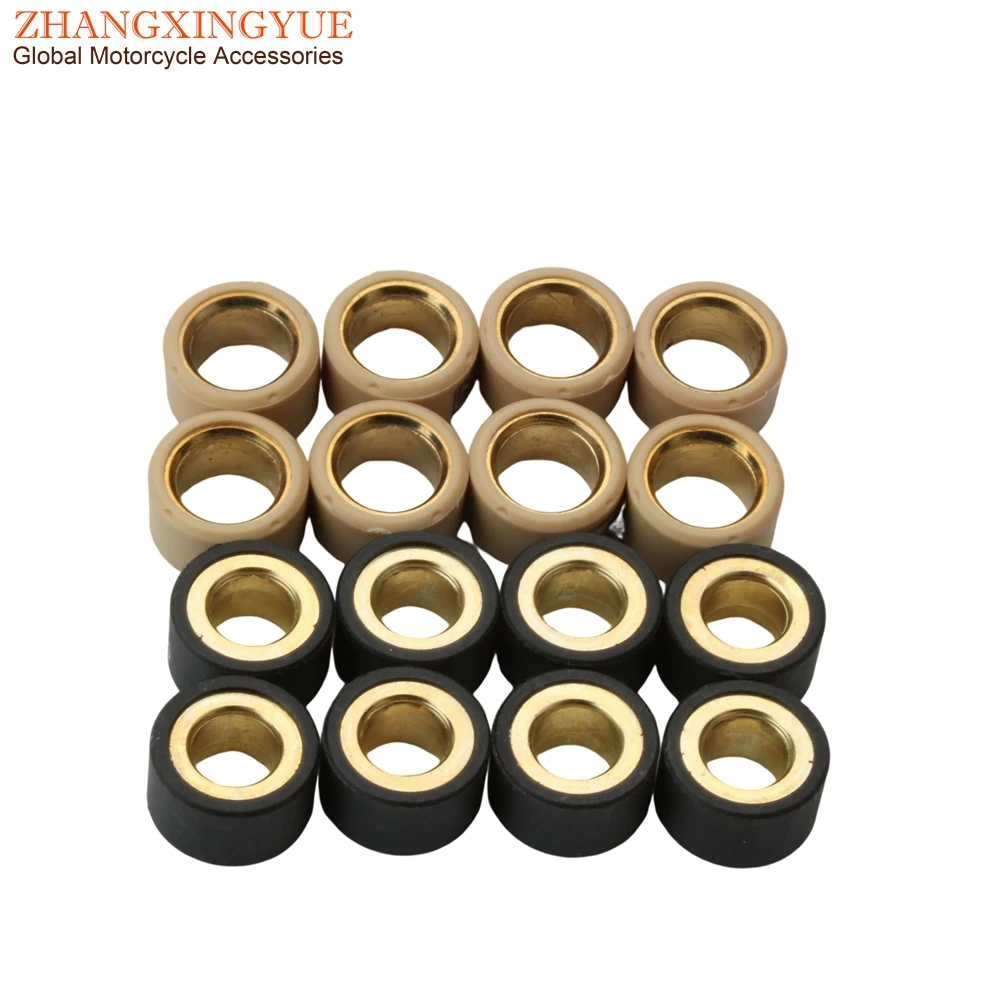 8PC Racing YP250 Performance Variator Roller 9g 13g 14g Weights 20x12mm Yamaha 250 Yp Majesty X-City X-Max 250cc motorcycle variator roller weights
