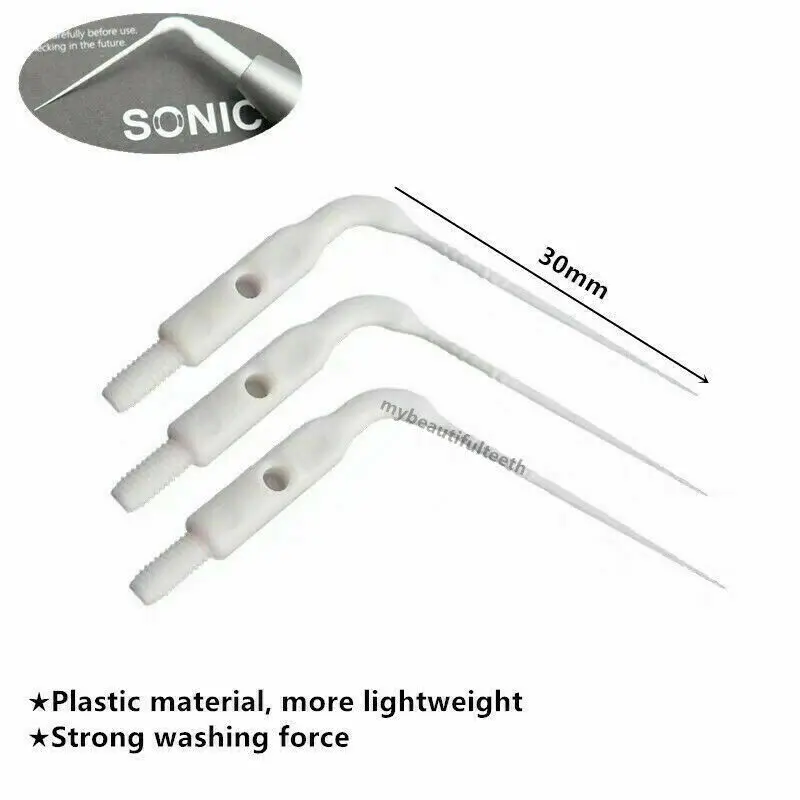 

Dental Plastic Sonic Powered Endo Irrigation Tips Fit For KaVo NSK Air Scaler Handpiece Irrigator Tip Dentistry Material