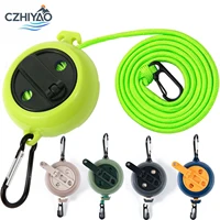 CZHIYAO 1Pc 10M Portable Travel Clothesline Adjustable Camping Clothing Line Suitable For Hotel Backyard Hiking Outdoor/Indoor
