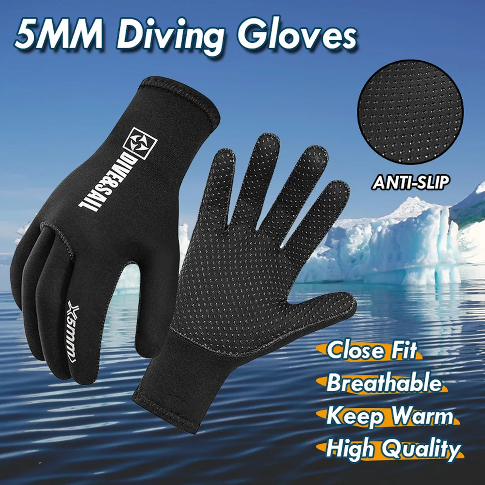 5mm de neopreno piscina guantes mujeres invierno mantener caliente buceo guantes para Kayak de pesca Surfing submarino de caza - AliExpress Deportes entretenimiento