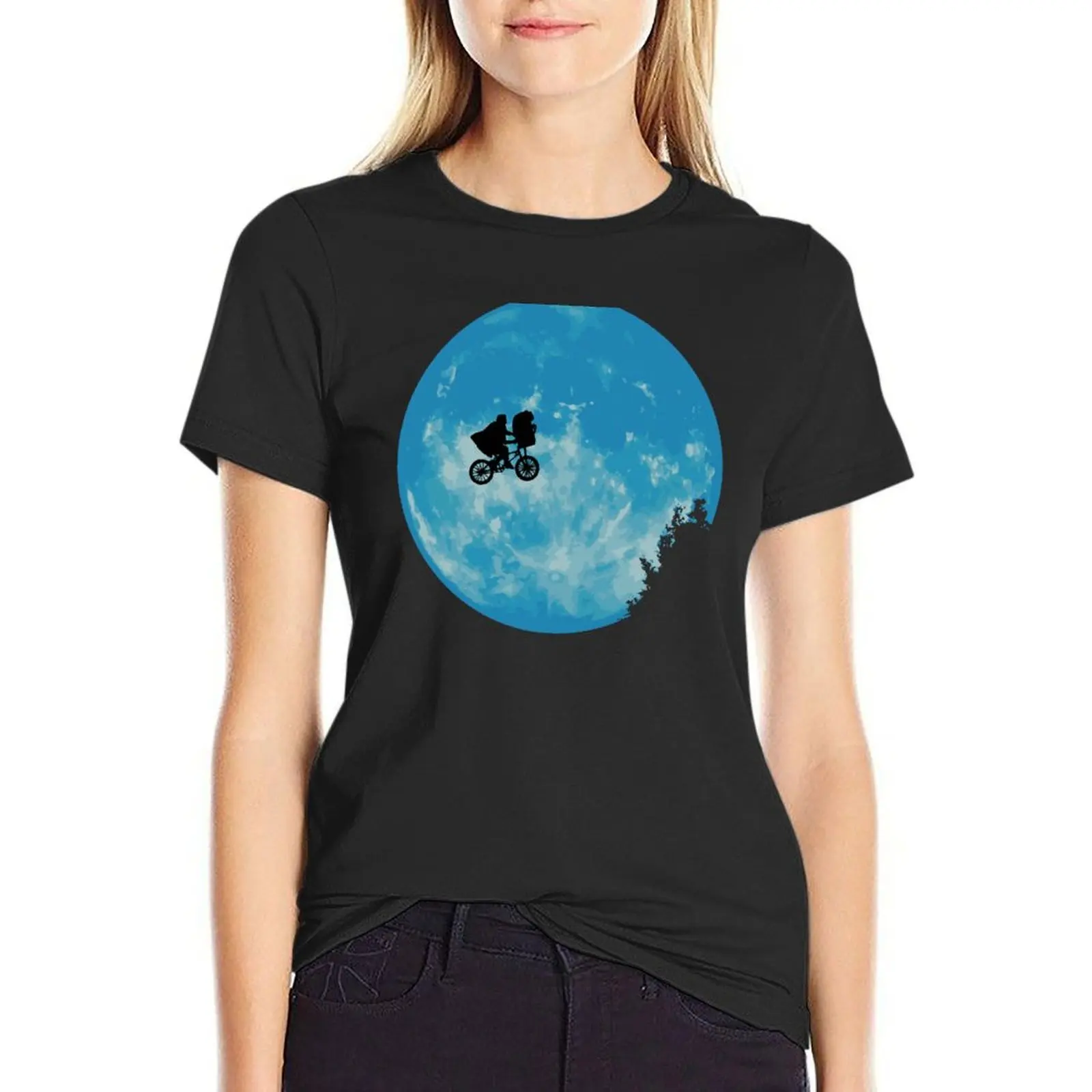 

E.T. the Extra-Terrestrial T-Shirt tops for Women western t-shirt dress for Women oversized workout shirts for Women