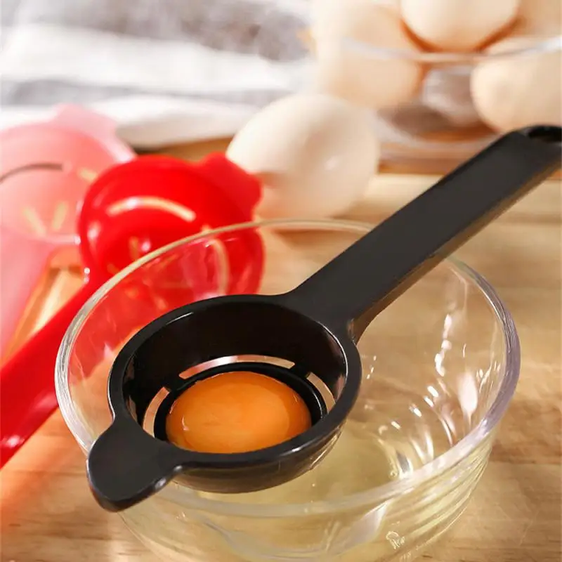 

Egg Strainer Innovative Quick And Easy Cooking Convenient Long Handle Practical Innovation Easily Separates Eggs Egg Separator