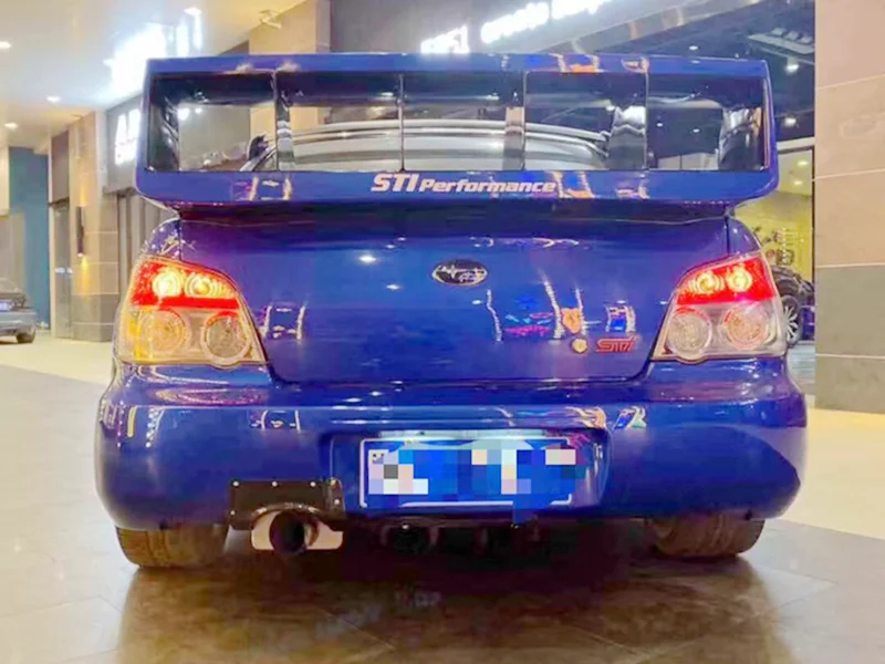 Fit For Subaru Carbon Fibre Rear Exhaust Heat Shield 2002-2007 Impreza WRX  STi - AliExpress
