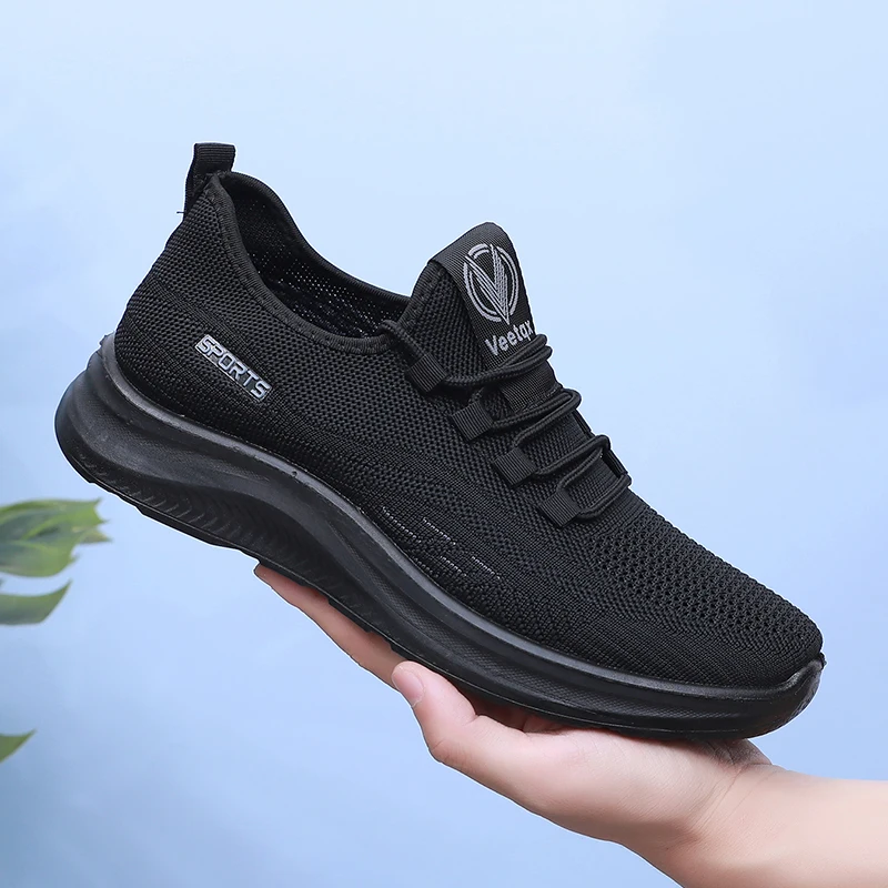 

cloth shoes summer male breathable knitted net surface the old man light summer antiskid shoes comfortable shoes net dad
