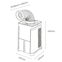 Réfrigération Portable DesktopCamping climatiseur Mobile Mini compresseur de climatisation Installation gratuite Air Portable 1
