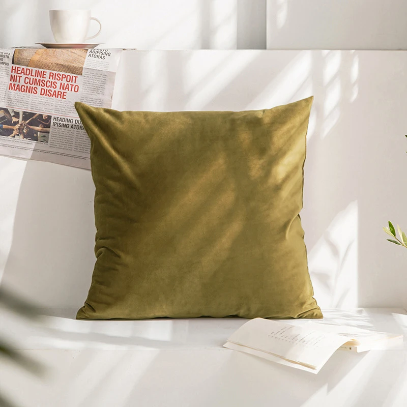 Luxurious Velvet Cushion Cover for Sofa - Nordic Decorative Pillow Cover, 30x50cm