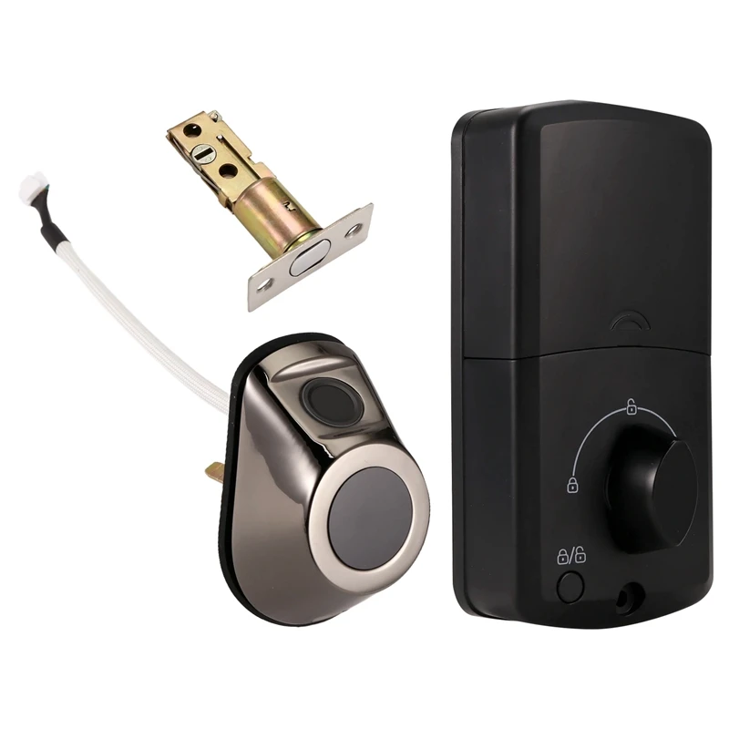 Electronic Door Lock For Tuya Intelligent Lock Keyless Entry Digital Door Lock Smart Deadbolt With Fingerprint