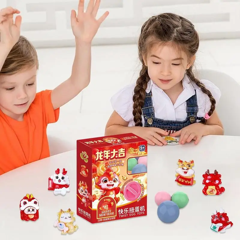 New Year Prizes Toy Claw Machine Dragon Toy Machine Funny Creative Interesting New Year Egg Machine With Trendy Stuff For Kids 4