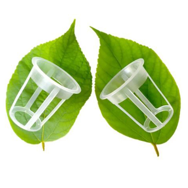 32*45mm Hydroponic Colonization Net Nursery Pot 45*55mm Mesh Plant Flower Grow Cup Basket Holder Garden Vegetable Planting Pots |