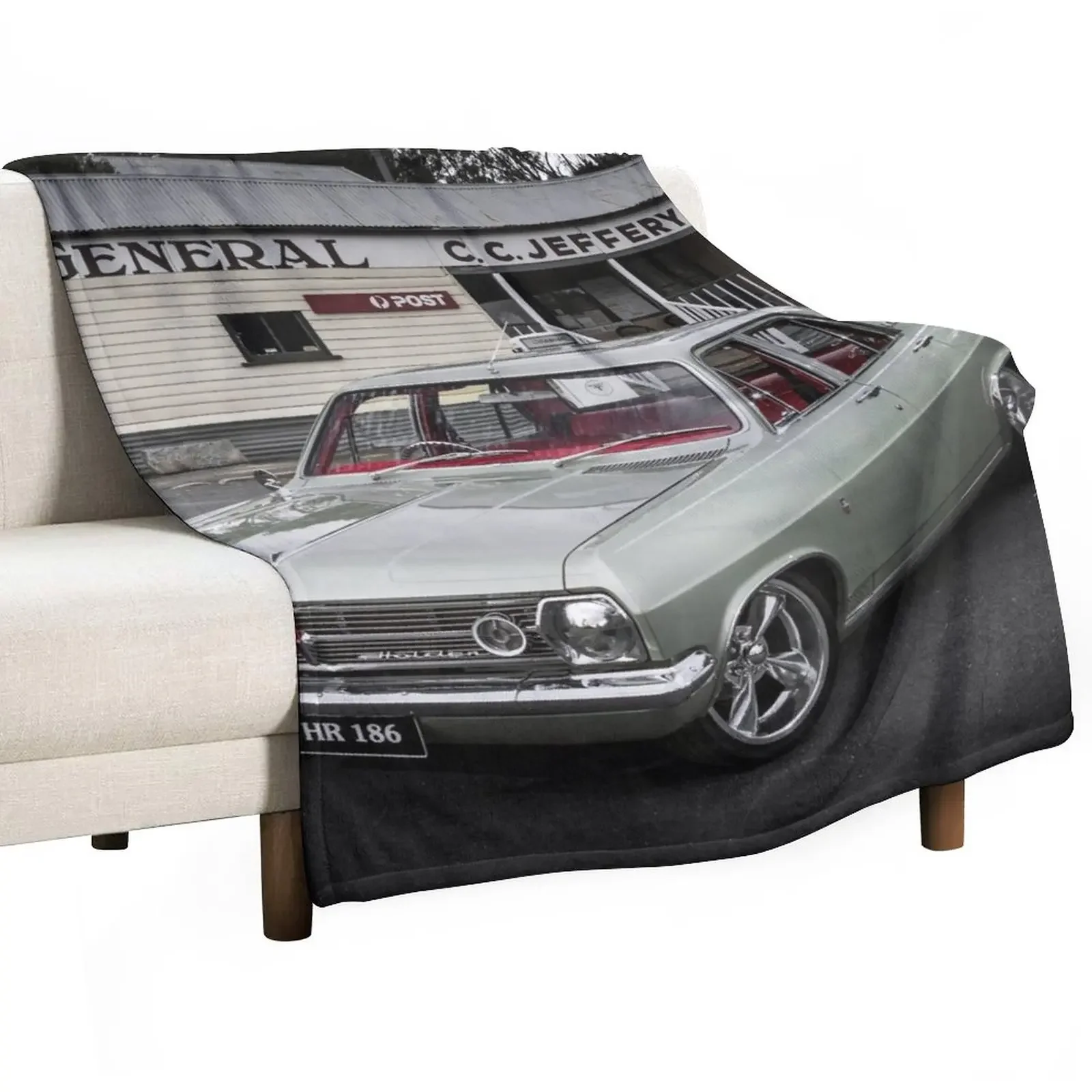 

Stephen Booth's 1967 Holden HR Throw Blanket Fluffys Large For Sofa Thin Quilt blankets and throws Blankets