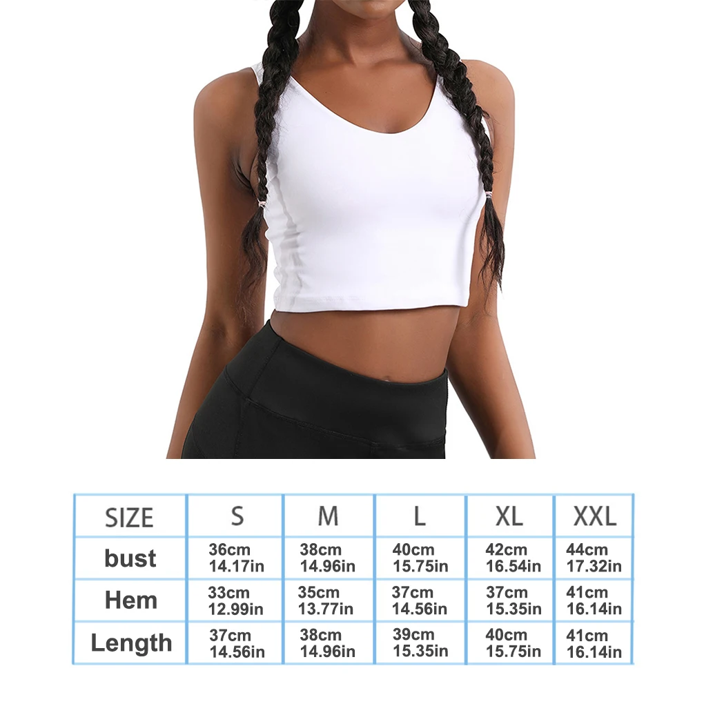 Women Sports Bra Shockproof Removable Gym Brassiere Beauty Back Underwear