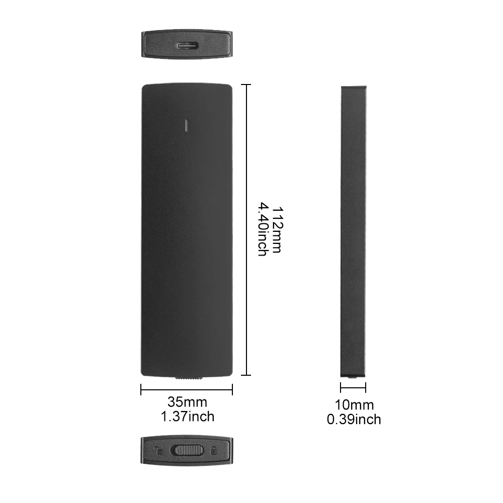 M.2 SSD    SSD ̽, CŸ NGFF SATA ϵ ũ ڽ, 2230 2242 2260 2280 NGFF M.2 SSD Ŭ ̽