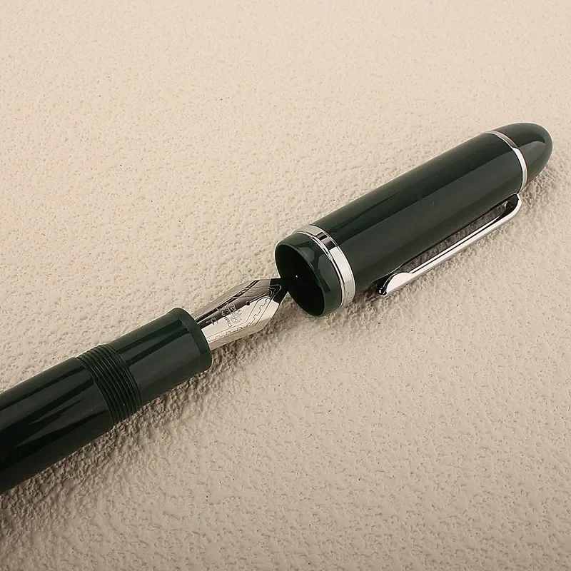 Jinhao 다색 아크릴 만년필, 펜촉 잉크 펜, 사무용품 문구, 고급 우아한 펜, X159, 0.5mm, 0.38mm