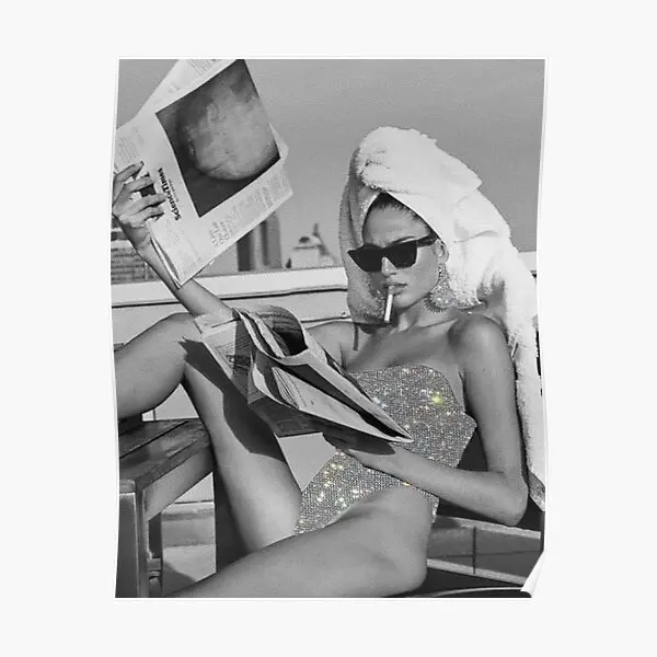

B W Bling Poster Wall Print Painting Picture Mural Vintage Art Funny Home Room Decoration Decor Modern No Frame