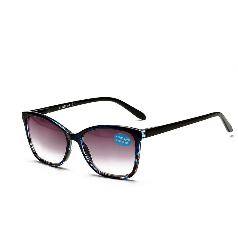 Elegant Oversized Fashion Reading Sunglasses