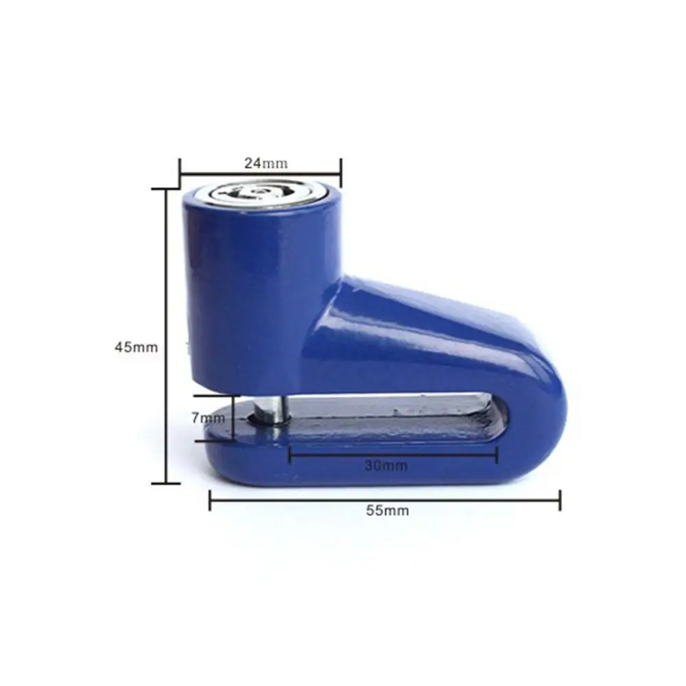 Motorcycle Disc Brake Lock Bicycle Disc Brake Lock Anti-theft Lock Bicycle Motorcycle Mountain Bike Electric Scooter Disc Brake Lock Brake Disc Reminder Rope