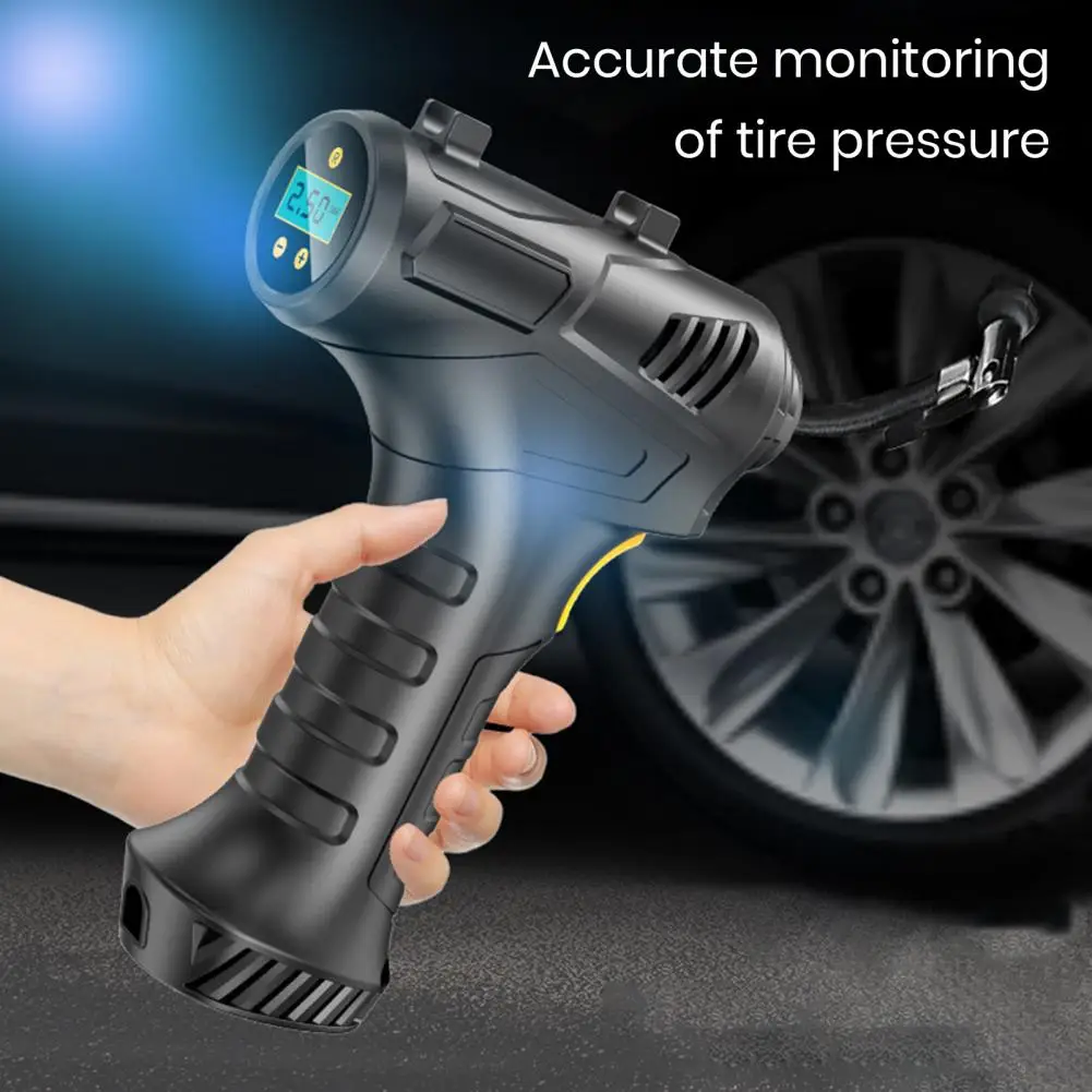 

Car Air Pump WirelessElectric Car Tire Inflatable Pump Portable Air Compressor for Tires Digital Auto Tire Inflator
