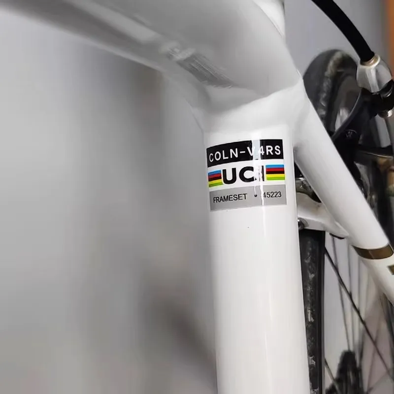 Frame Name ID Certification Small Label Sticker Bicycle Union Certification Label Bicycle Decals Warning Films bicycle parts