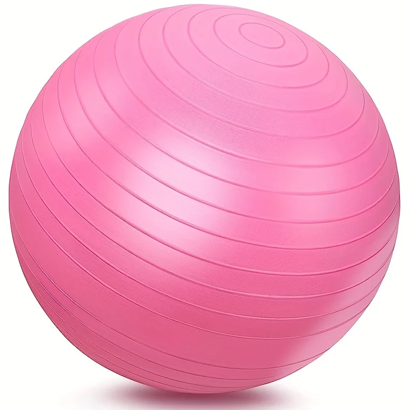 Yoga Ball Durable PVC Explosion-proof Yoga Ball Ideal for Yoga Fitness Postpartum Recovery Hand Pump Included
